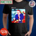 Nice Donald Trump wearing a Santa hat and driving a reindeer sleigh shirt Unisex T-shirt, Sweatshirt, Hoodie, Long Sleeve Tee - T-Shirt, Sweatshirt, Hoodie