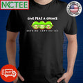 Nice Give Peas A Chance Growing Communities shirt Unisex T-shirt, Sweatshirt, Hoodie, Long Sleeve Tee - T-Shirt, Sweatshirt, Hoodie