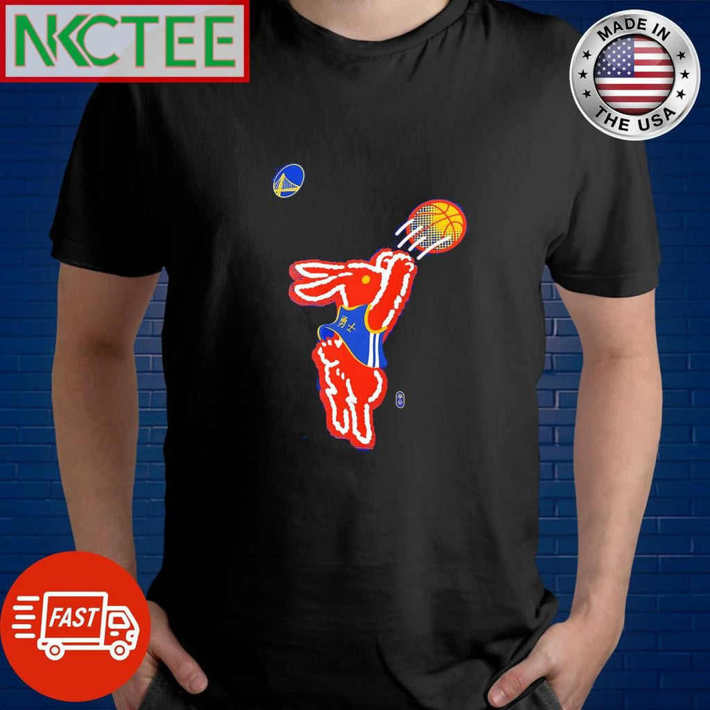 Nice Golden State Warriors Lunar New Year bunny basketball shirt Unisex T-shirt, Sweatshirt, Hoodie, Long Sleeve Tee - T-Shirt, Sweatshirt, Hoodie