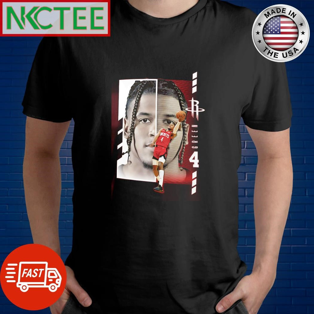 Nice Jalen Green #4 Houston Rockets Jump Pass shirt Unisex T-shirt, Sweatshirt, Hoodie, Long Sleeve Tee - T-Shirt, Sweatshirt, Hoodie