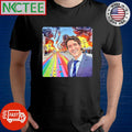 Nice Justin Trudeau saying goodbye to Canada wars fire paint shirt Unisex T-shirt, Sweatshirt, Hoodie, Long Sleeve Tee - T-Shirt, Sweatshirt, Hoodie