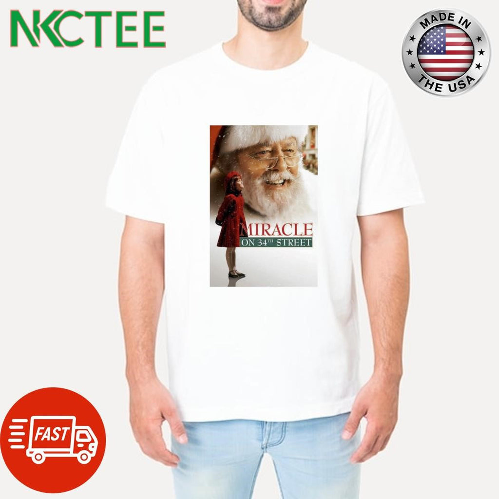 Nice Miracle on 34th Street Christmas shirt Unisex T-shirt, Sweatshirt, Hoodie, Long Sleeve Tee - T-Shirt, Sweatshirt, Hoodie