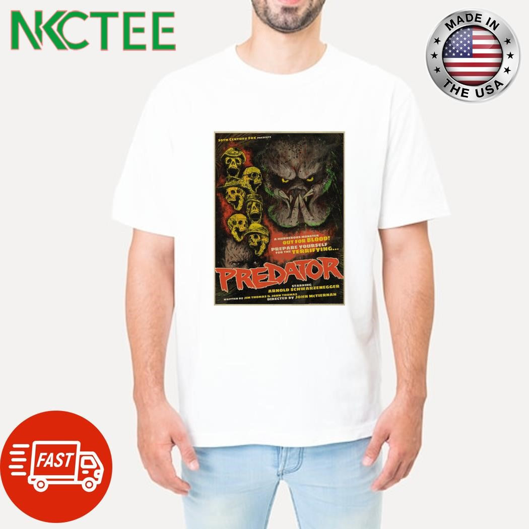 Nice Predator 1987 Halloween shirt Unisex T-shirt, Sweatshirt, Hoodie, Long Sleeve Tee - T-Shirt, Sweatshirt, Hoodie