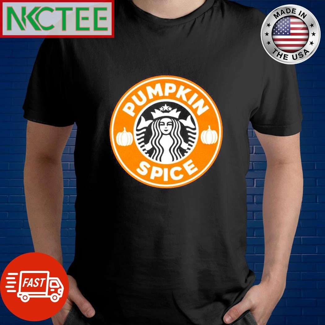 Nice Pumpkin spice starbucks  Halloween shirt Unisex T-shirt, Sweatshirt, Hoodie, Long Sleeve Tee - T-Shirt, Sweatshirt, Hoodie