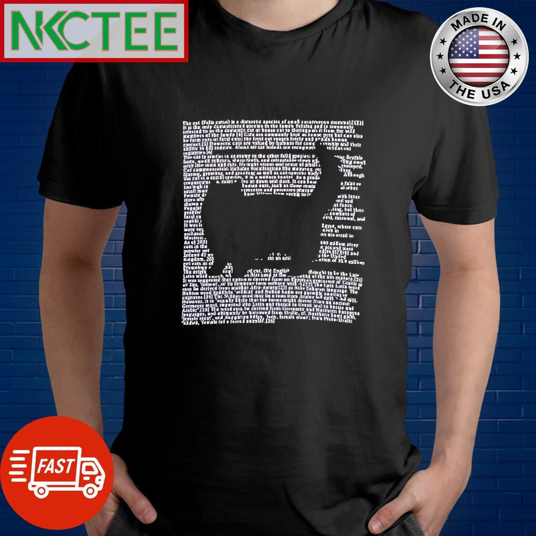 Nice Shadow cat text paint shirt Unisex T-shirt, Sweatshirt, Hoodie, Long Sleeve Tee - T-Shirt, Sweatshirt, Hoodie