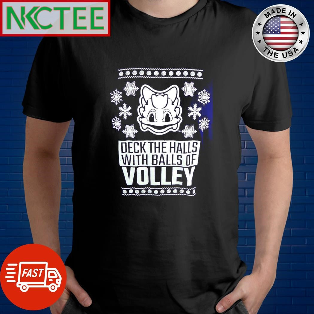 Nice Texas Christian University TCU Deck the halls with balls of volley ugly Christmas shirt - T-Shirt, Sweatshirt, Hoodie
