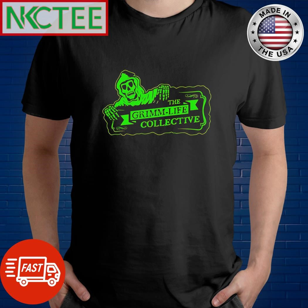 Nice The Grimm Life Collective Halloween shirt Unisex T-shirt, Sweatshirt, Hoodie, Long Sleeve Tee - T-Shirt, Sweatshirt, Hoodie