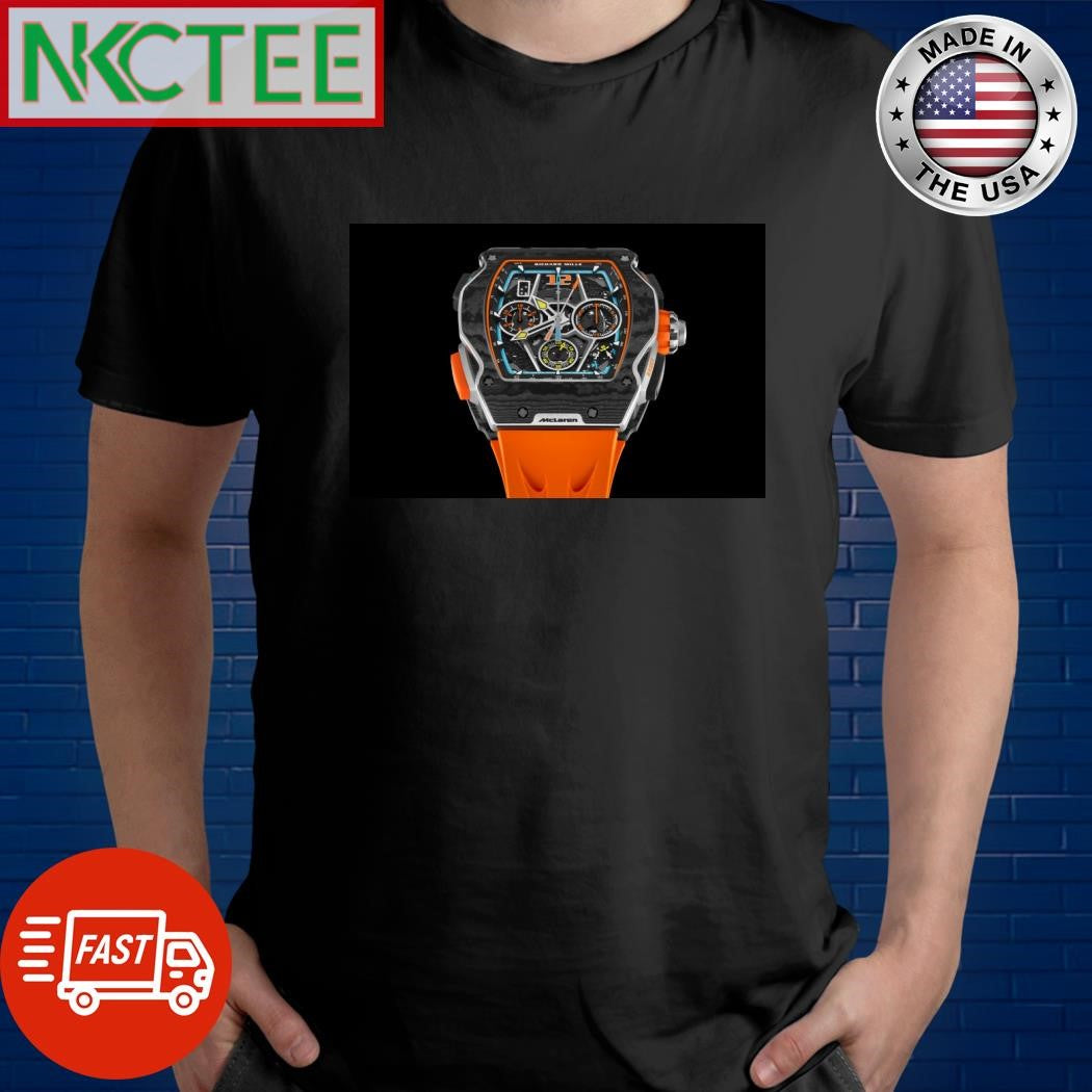 Nice The RM 65-01 Automatic Split-Seconds Chronograph McLaren W1 shirt Unisex T-shirt, Sweatshirt, Hoodie, Long Sleeve Tee - T-Shirt, Sweatshirt, Hoodie