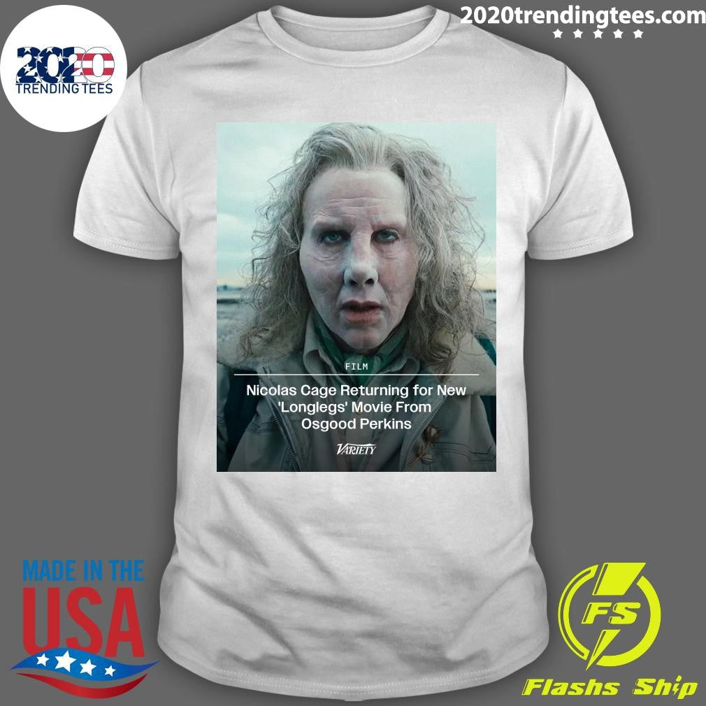 Nicolas Cage Returning For New Longlegs Movie From Osgood Perkins Shirt Unisex T-shirt, Sweatshirt, Hoodie, Long Sleeve Tee - T-Shirt, Sweatshirt, Hoodie