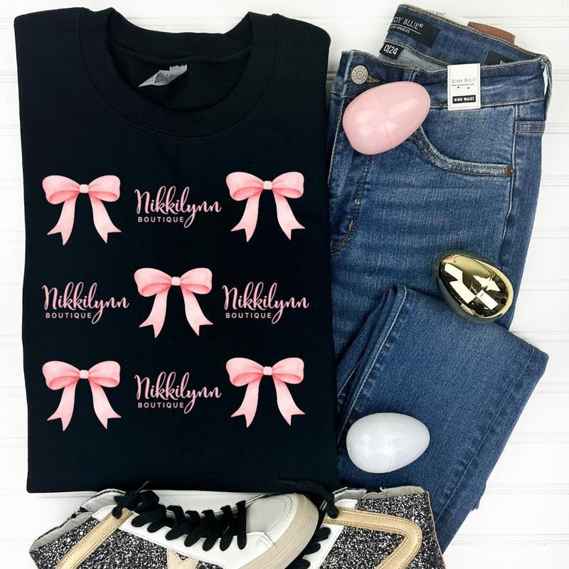 Nikkilynn Coquette Gildan T-Shirts, Hoodie, Sweatshirt - T-Shirt, Sweatshirt, Hoodie
