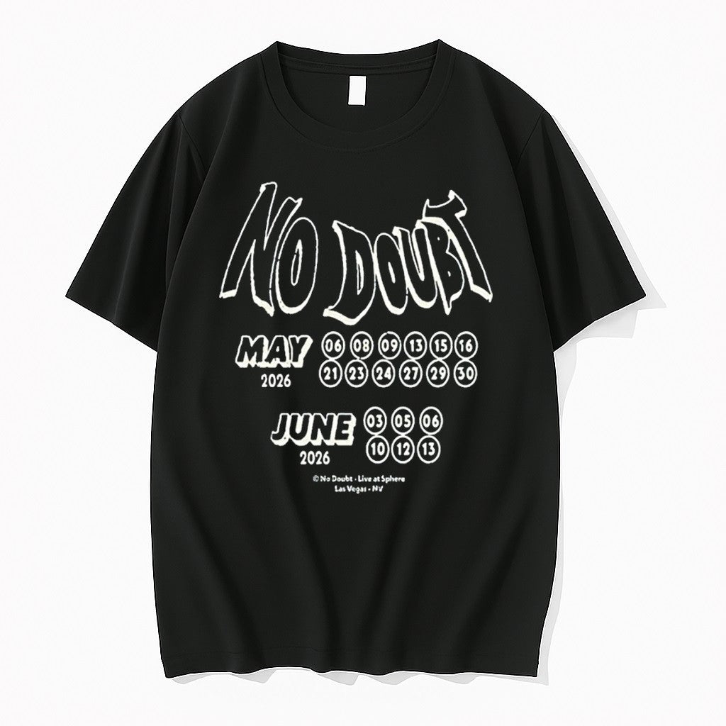 No Doubt May June 2026 Tshirts Sweater Hoodie Jpg Unisex T-shirt, Sweatshirt, Hoodie, Long Sleeve Tee - T-Shirt, Sweatshirt, Hoodie