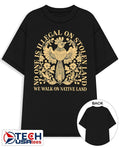 No one is illegal on stolen land we walk on native land Billie Eilish shirt Unisex T-shirt, Sweatshirt, Hoodie, Long Sleeve Tee - T-Shirt, Sweatshirt, Hoodie