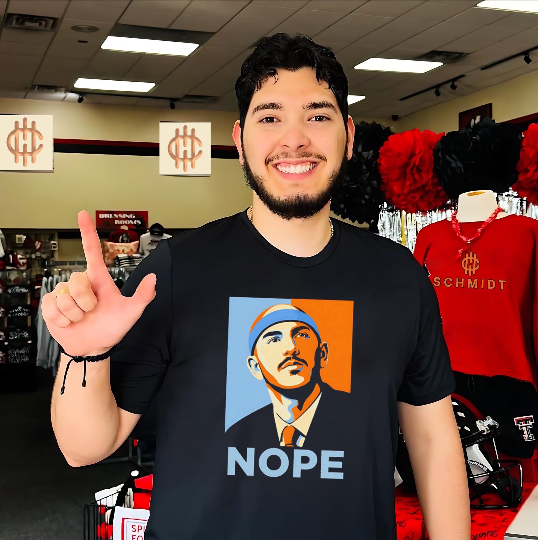 Nope Hope Poster Parody shirt Unisex T-shirt, Sweatshirt, Hoodie, Long Sleeve Tee - T-Shirt, Sweatshirt, Hoodie