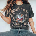 North Pole Shirt Bookish Book Club Book Lover Xmas Book Club Librarian Xmas T-Shirts, Hoodie, Sweatshirt - T-Shirt, Sweatshirt, Hoodie