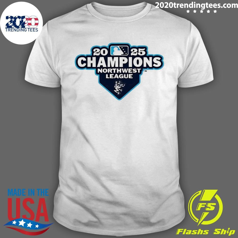 Northwest League Champions 2025 Mlb Logo Shirt Unisex T-shirt, Sweatshirt, Hoodie, Long Sleeve Tee - T-Shirt, Sweatshirt, Hoodie