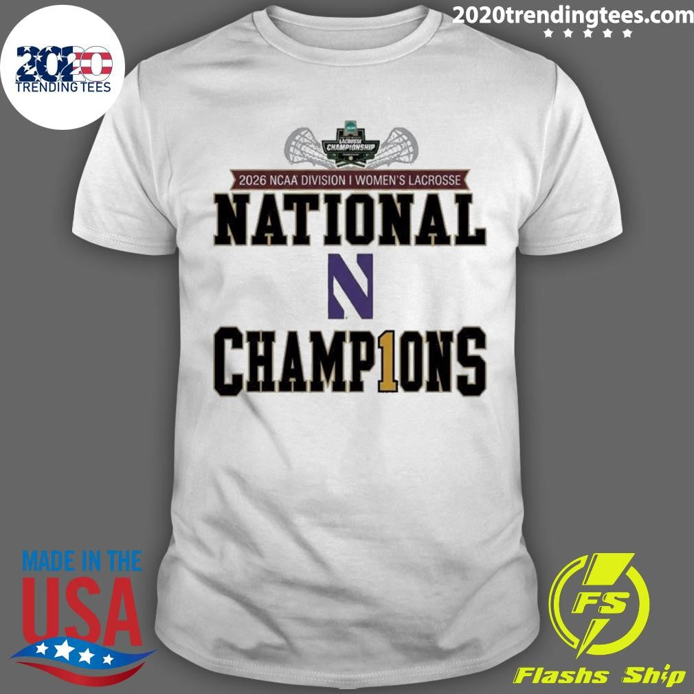 Northwestern Wildcats 2026 Ncaa Womens Lacrosse National Champions Shirt Unisex T-shirt, Sweatshirt, Hoodie, Long Sleeve Tee - T-Shirt, Sweatshirt, Hoodie