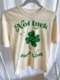 Not Luck Just God Christian Faith Christian Jesus Shirt Religious T-Shirts, Hoodie, Sweatshirt - T-Shirt, Sweatshirt, Hoodie