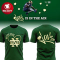 Notre Dame Fighting Irish The Greatest Is Love Statement Two Sided Shirt Unisex T-shirt, Sweatshirt, Hoodie, Long Sleeve Tee - T-Shirt, Sweatshirt, Hoodie