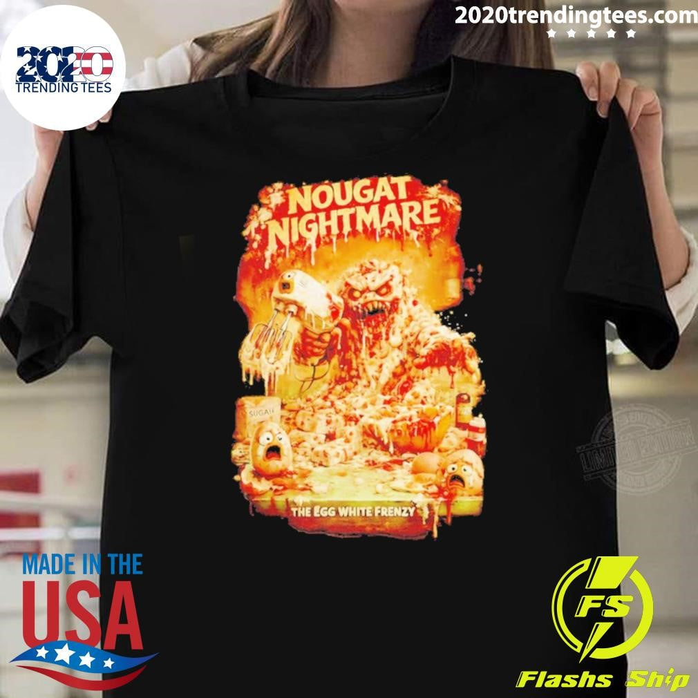Nougat Nightmare Candy Monster Shirt Unisex T-shirt, Sweatshirt, Hoodie, Long Sleeve Tee - T-Shirt, Sweatshirt, Hoodie