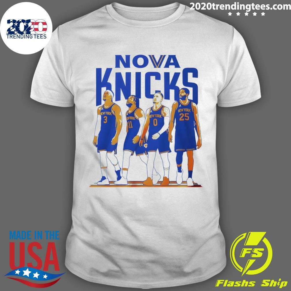 Nova Knicks Villanova Nba Playoffs 2026 Knicks Basketball Shirt Unisex T-shirt, Sweatshirt, Hoodie, Long Sleeve Tee - T-Shirt, Sweatshirt, Hoodie