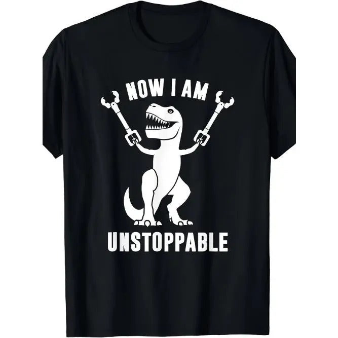 Now I'M Unstoppable Fun T Rex Made USA T-Shirts, Hoodie, Sweatshirt - T-Shirt, Sweatshirt, Hoodie