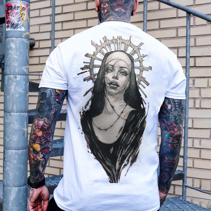 Nun Seduction Printed Naughty Clothes T-Shirts, Hoodie, Sweatshirt - T-Shirt, Sweatshirt, Hoodie