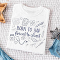 Nurse Shirt Born Yap Forced Chart Shirt Girly Nurse Coquette Registered Nurse Funny Nurse Practitioner Nurse Shirt T-Shirts, Hoodie, Sweatshirt - T-Shirt, Sweatshirt, Hoodie