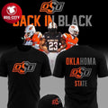 OSU Cowboys Back In Black 2025 Drak Mode Vibe Two Sided Shirt Unisex T-shirt, Sweatshirt, Hoodie, Long Sleeve Tee - T-Shirt, Sweatshirt, Hoodie