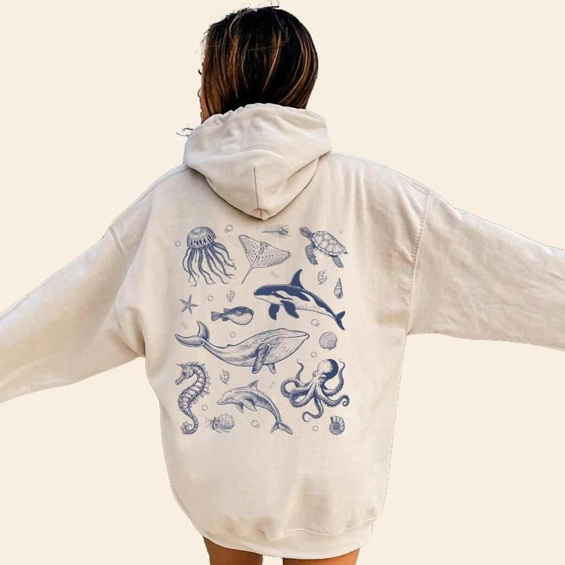 Ocean Life Sea Animal Beach Save Shark Top Animal Lover Clothes Summer Trend T-Shirts, Hoodie, Sweatshirt - T-Shirt, Sweatshirt, Hoodie