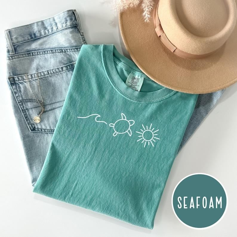 Ocean Turtle Sun Summer Beach Bum Beach Summer T-Shirts, Hoodie, Sweatshirt - T-Shirt, Sweatshirt, Hoodie