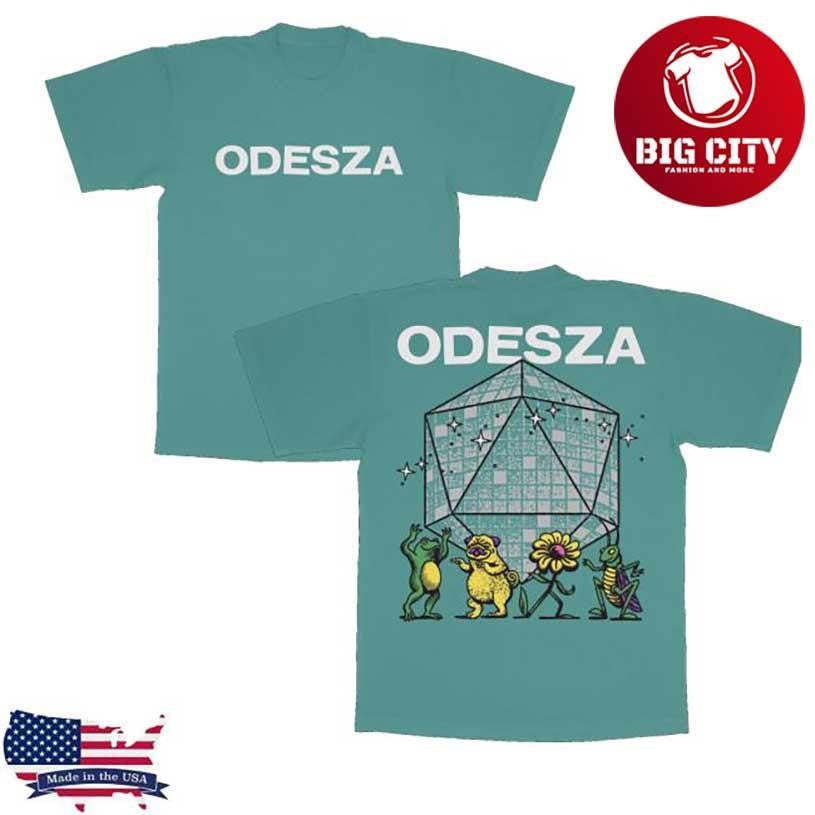 Odesza Animals 2025 Two Sided Shirt Unisex T-shirt, Sweatshirt, Hoodie, Long Sleeve Tee - T-Shirt, Sweatshirt, Hoodie