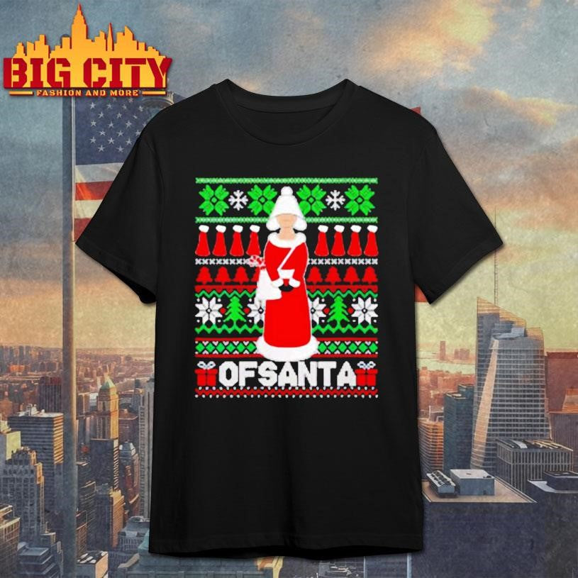 OfSanta Holiday Knit Parody Graphic shirt Unisex T-shirt, Sweatshirt, Hoodie, Long Sleeve Tee - T-Shirt, Sweatshirt, Hoodie