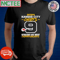 Official 2024 Kansas City Chiefs 9 straight AFC West Championship shirt Unisex T-shirt, Sweatshirt, Hoodie, Long Sleeve Tee - T-Shirt, Sweatshirt, Hoodie