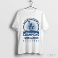 Official 2024 World Series Champions Honoring The Los Angeles Dodgers Mlb Victory Unisex T-shirt, Sweatshirt, Hoodie, Long Sleeve Tee - T-Shirt, Sweatshirt, Hoodie
