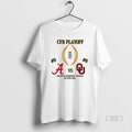 Official 2025 Cfp First Rd Game 1 Alabama Vs Oklahoma T-Shirts, Hoodie, Sweatshirt - T-Shirt, Sweatshirt, Hoodie