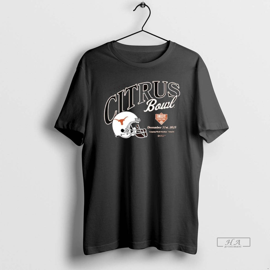 Official 2025 Cheez Citrus Bowl Texas December 31st 2025 Helmet Long Sleve T-Shirts, Hoodie, Sweatshirt - T-Shirt, Sweatshirt, Hoodie