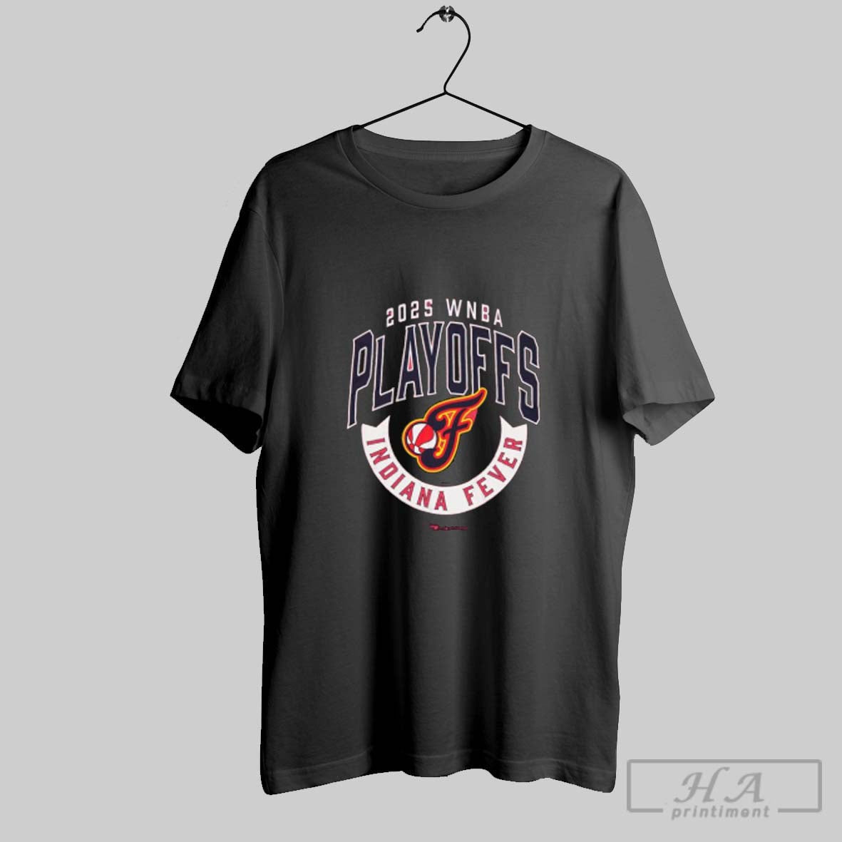 Official 2025 Wnba Playoffs Indiana Fever T Shirt Unisex T-shirt, Sweatshirt, Hoodie, Long Sleeve Tee - T-Shirt, Sweatshirt, Hoodie