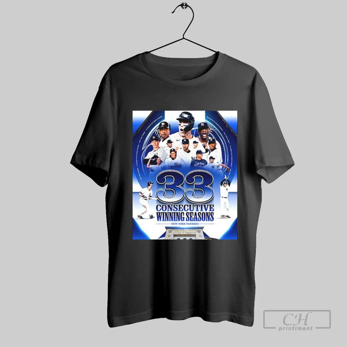 Official 33 Consecutive Winning Seasons New York Yankees T Shirt Unisex T-shirt, Sweatshirt, Hoodie, Long Sleeve Tee - T-Shirt, Sweatshirt, Hoodie