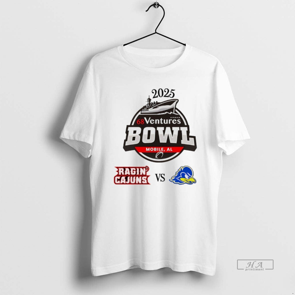 Official 68 Ventures Bowl 2025 Louisiana Vs Delaware T-Shirts, Hoodie, Sweatshirt - T-Shirt, Sweatshirt, Hoodie