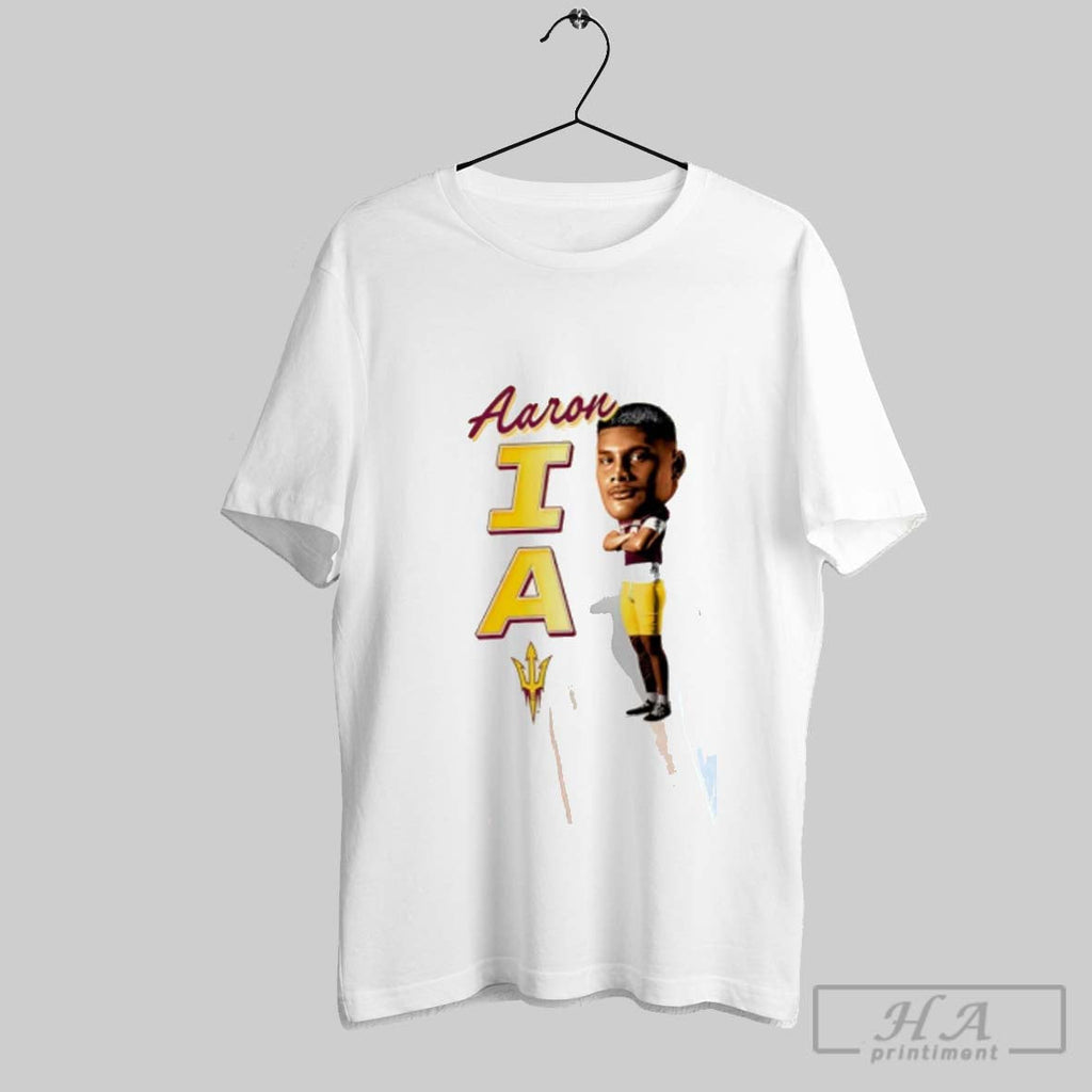 Official Aaron Ia Arizona State Sun Devils Caricature Unisex T-shirt, Sweatshirt, Hoodie, Long Sleeve Tee - T-Shirt, Sweatshirt, Hoodie