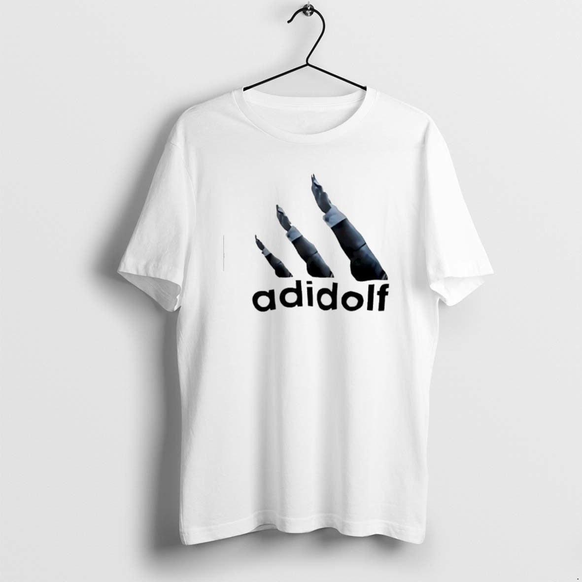 Official Adidolf Logo Parody Hand T-Shirts, Hoodie, Sweatshirt - T-Shirt, Sweatshirt, Hoodie