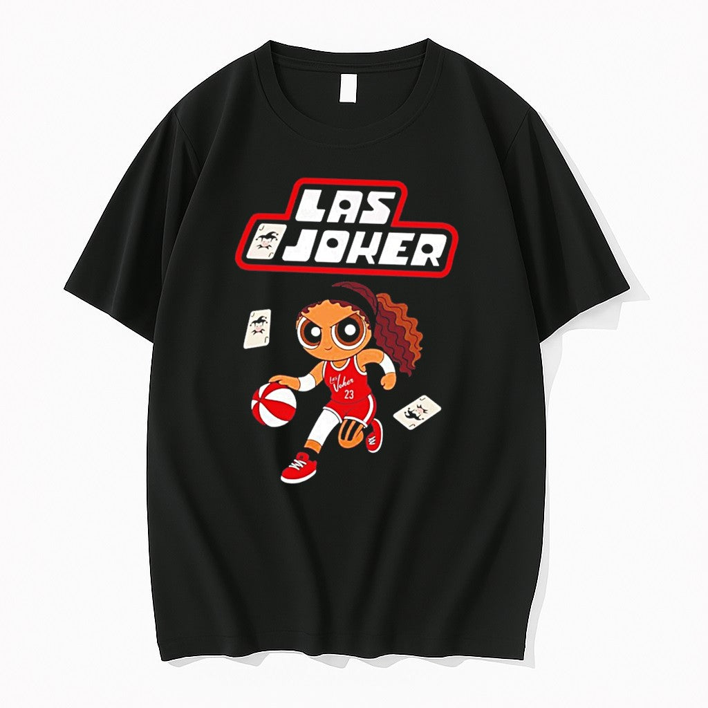 Official Aja Wilson Last Vegas Aces Las Joker 23 Tee T Shirts Jpg Unisex T-shirt, Sweatshirt, Hoodie, Long Sleeve Tee - T-Shirt, Sweatshirt, Hoodie