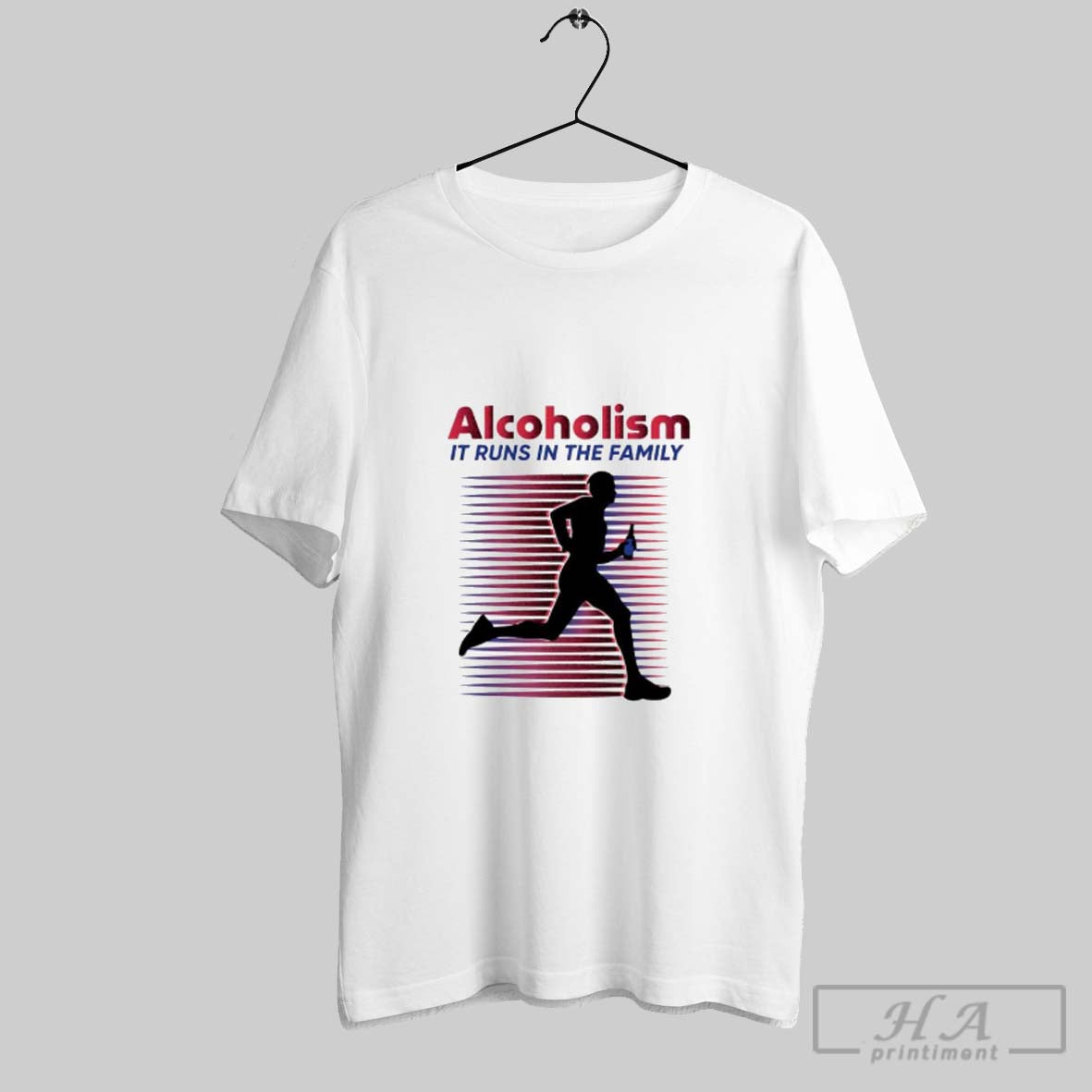 Official Alcoholism It Runs In The Family Unisex T-shirt, Sweatshirt, Hoodie, Long Sleeve Tee - T-Shirt, Sweatshirt, Hoodie