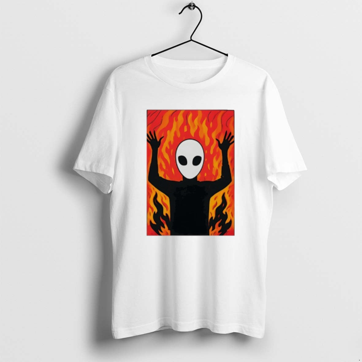 Official Alien Fire Meme T-Shirts, Hoodie, Sweatshirt - T-Shirt, Sweatshirt, Hoodie
