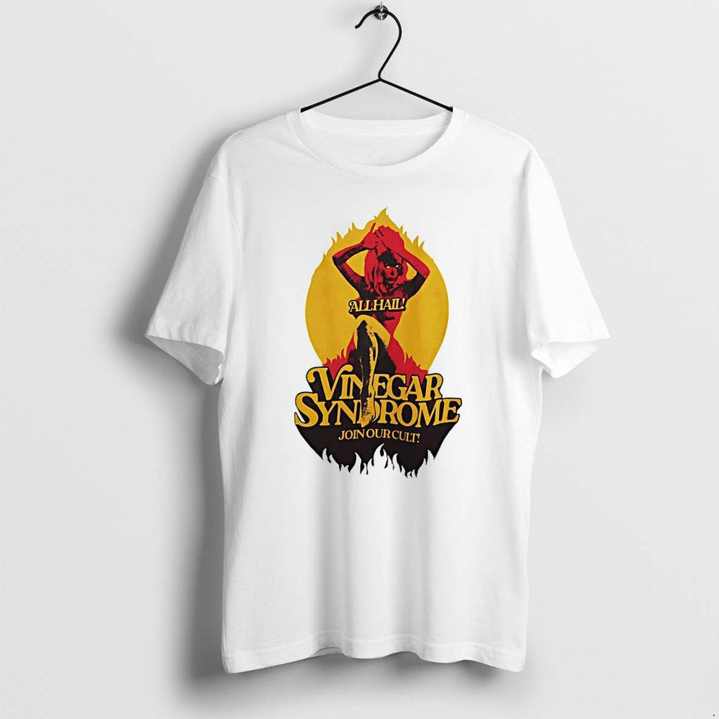 Official All Hail Cult Demon Retro Horror T Shirts Jpg Unisex T-shirt, Sweatshirt, Hoodie, Long Sleeve Tee - T-Shirt, Sweatshirt, Hoodie