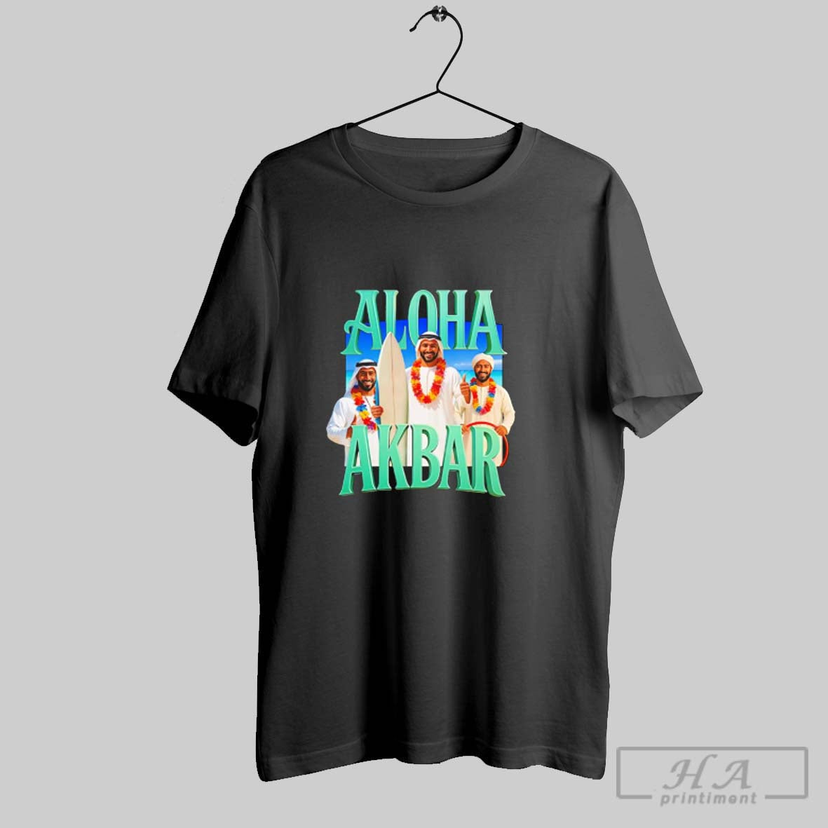 Official Aloha Akbar Parody Unisex T-shirt, Sweatshirt, Hoodie, Long Sleeve Tee - T-Shirt, Sweatshirt, Hoodie