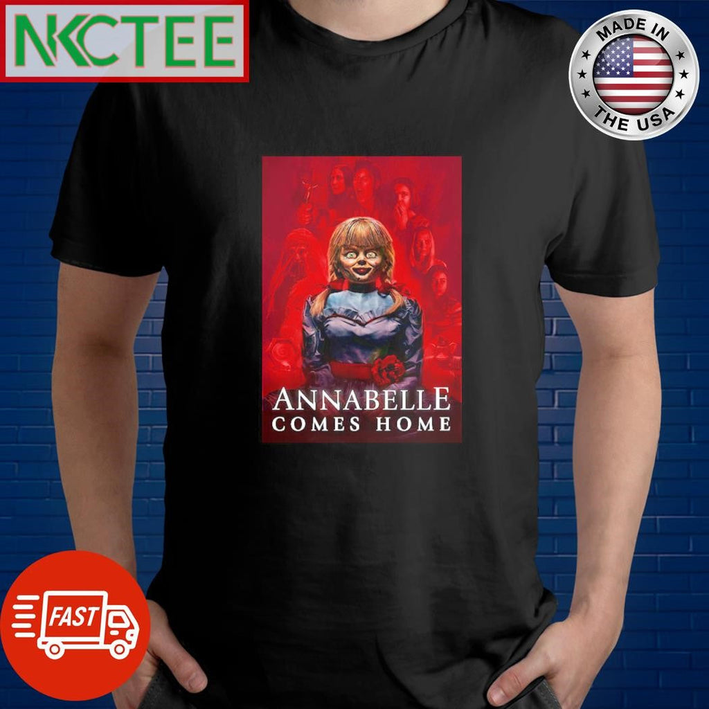 Official Annabelle Comes Home Halloween shirt Unisex T-shirt, Sweatshirt, Hoodie, Long Sleeve Tee - T-Shirt, Sweatshirt, Hoodie
