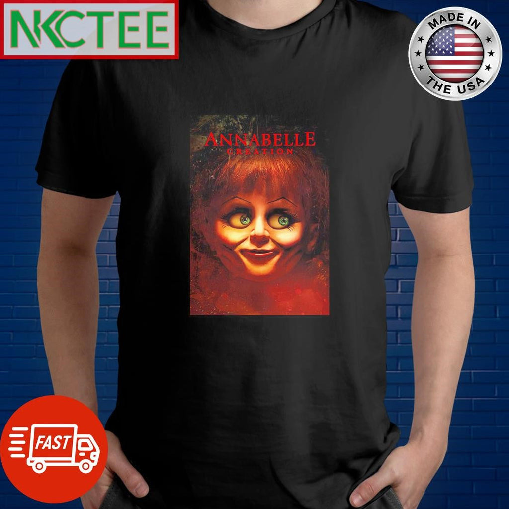 Official Annabelle Creation Halloween shirt Unisex T-shirt, Sweatshirt, Hoodie, Long Sleeve Tee - T-Shirt, Sweatshirt, Hoodie