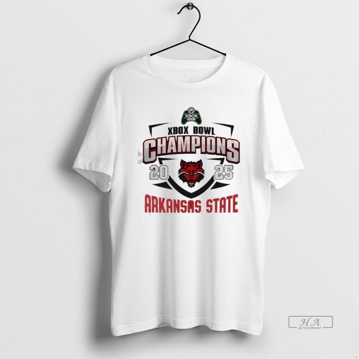 Official Arkansas State Red Wolves Xbox Bowl Champions 2025 Logo T-Shirts, Hoodie, Sweatshirt - T-Shirt, Sweatshirt, Hoodie