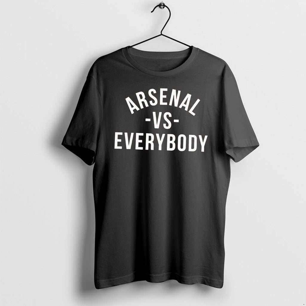Official Arsenal Fc Vs Everybody Tee T Shirts Jpg Unisex T-shirt, Sweatshirt, Hoodie, Long Sleeve Tee - T-Shirt, Sweatshirt, Hoodie